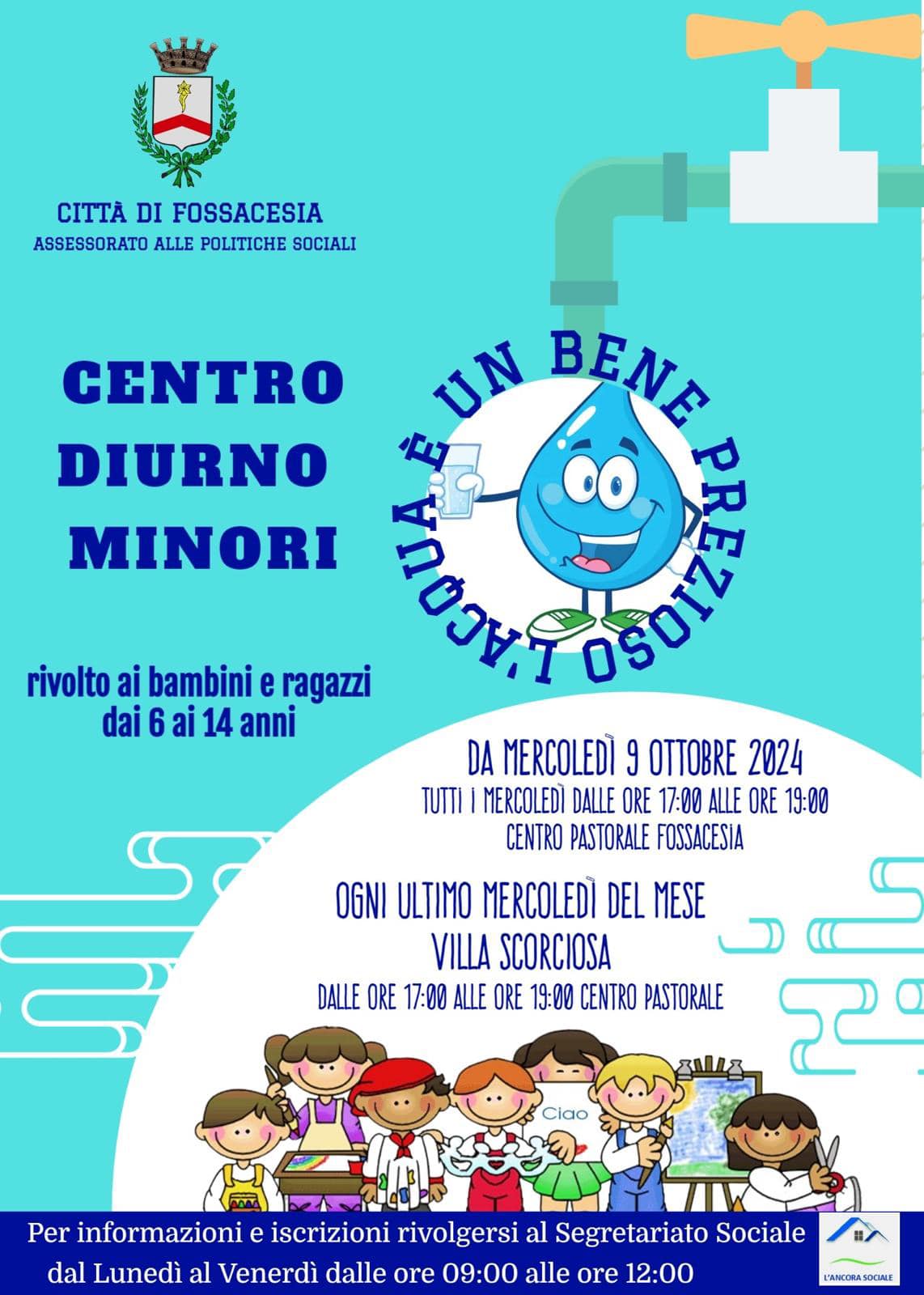 Ripartono le Attività del Centro Diurno per Minori a Fossacesia